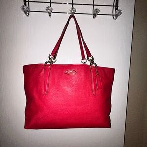 Coach Leather Tote Bag